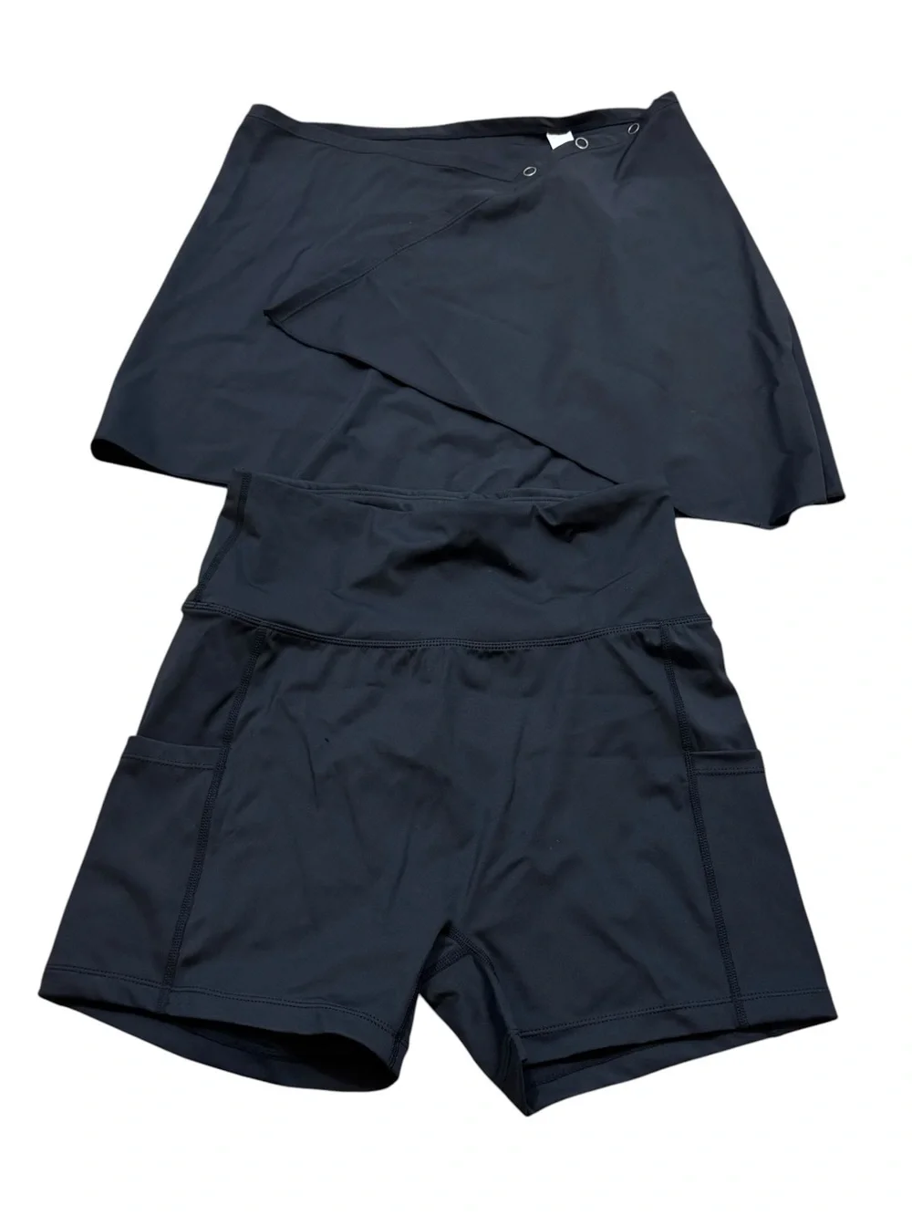 Brand new with Tags High Waisted Tummy Control 2-Piece Mini‎ Yoga Skirt Small